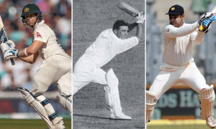सबसे तेजी से 7000 टेस्ट रन बनाने वाले बल्लेबाज बने स्मिथ, सहवाग का रिकॉर्ड टूटा ! Images