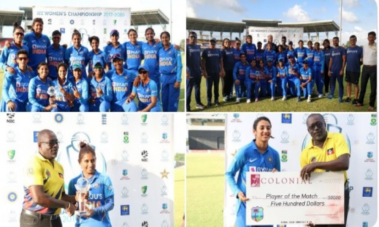 महिला क्रिकेट: एंटीगा वनडे में जीता भारत, वेस्टइंडीज के खिलाफ सीरीज पर 2-1 से कब्जा Images