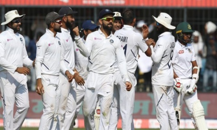 भारतीय गेंदबाजों का कहर, बांग्लादेश की पहली पारी केवल 150 रन पर सिमटी Images