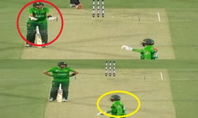 WATCH अपने साथी बल्लेबाज की गलती देख मैदान पर ही डांटने लगे कप्तान बाबर आजम, देखिए ! Images