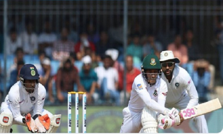 Indore Test: Mushfiqur delays inevitable as India eye innings win (Tea) Images