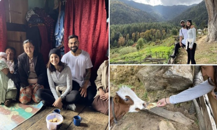 कोहली ने वाइफ के संग भूटान में मनाया अपना 31वां जन्मदिन Images
