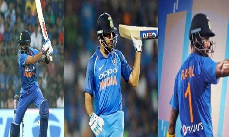 रोहित शर्मा- केएल राहुल और कोहली की तूफानी पारी, भारत ने दिया वेस्टइंडीज को 241 रनों का लक्ष्य Image
