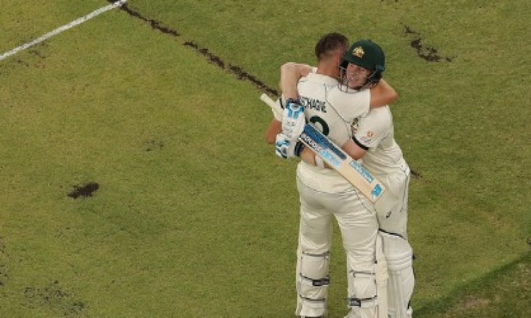 मार्नस लाबुशाने ने न्यूजीलैंड के खिलाफ पर्थ टेस्ट में जड़ा शतक, ऑस्ट्रेलिया 4 विेकेट पर 248 रन ! Ima