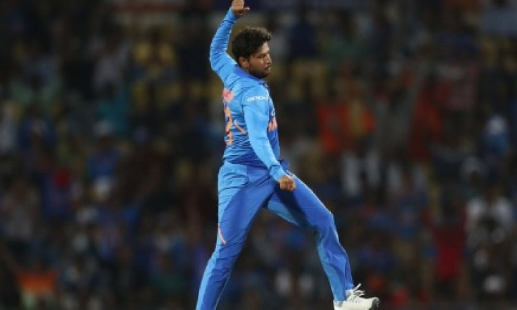 India vs WI: Kuldeep one wicket away from 100 ODI wickets Images