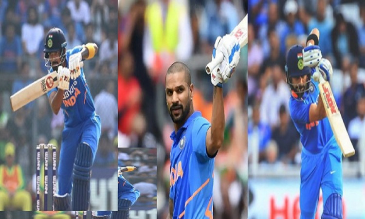 शिखर धवन, केएल राहुल और कोहली की अर्धशतकीय धमाकेदार पारी, भारत ने ऑस्ट्रेलिया को दिया 341 रनों का टा