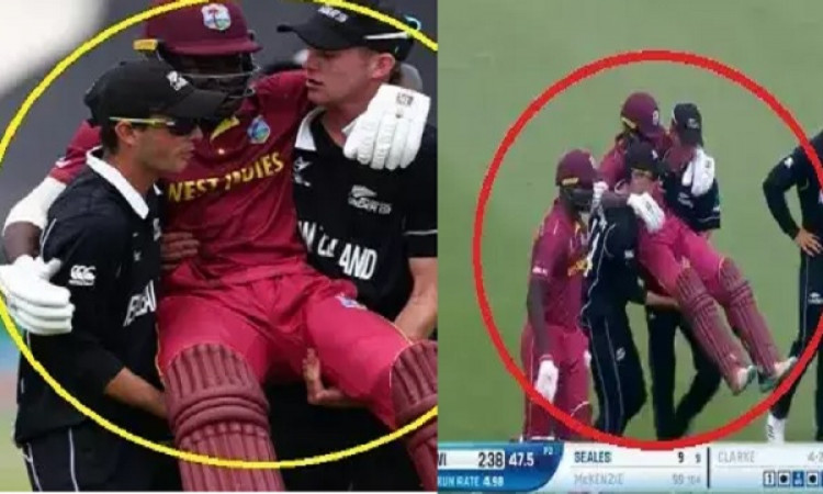 VIDEO अंडर 19 वर्ल्ड कप में दिखा 'स्पिरिट ऑफ क्रिकेट' न्यूजीलैंड के युवा खिलाड़ियों ने ऐसा कर जीता द