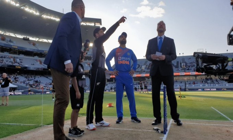 India vs New Zealand toss