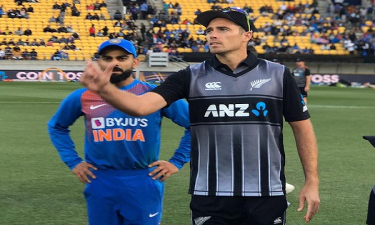 चौथे टी-20 में भारत के खिलाफ न्यूजीलैंड ने जीता टॉस, पहले फील्डिंग करने का फैसला ! Images