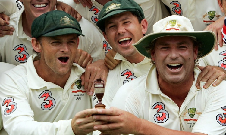 Shane Warne, Ricky Ponting and Adam Gilchrist