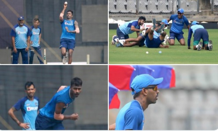 हार्दिक पांड्या ने टीम इंडिया के साथ की मुंबई में ट्रेनिंग, शेयर की अपनी बात ! Images