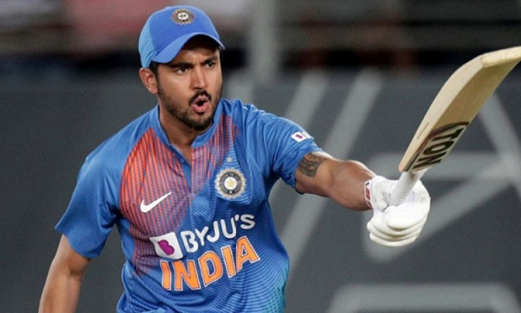 4th T20I: मनीष पांडे की अर्धशतकीय पारी के दम पर भारत ने न्यूजीलैंड को दिया 166 रनों का टारगेट ! Imag