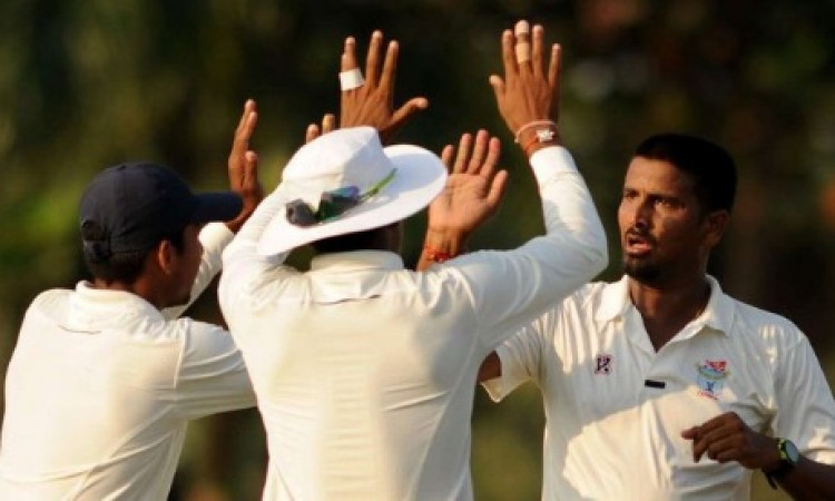 रणजी ट्रॉफी : सूर्यकांत प्रधान के 'छक्के' से हरियाणा 90 पर ढेर, जबाव में ओडिशा पांच विकेट पर 141 रन 