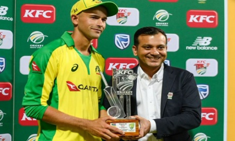 एश्टन एगर ने हैट्रिक विकेट लेकर साउथ अफ्रीकी टीम का किया बेड़ागर्क, ऑस्ट्रेलिया ने 107 रनों से हराया