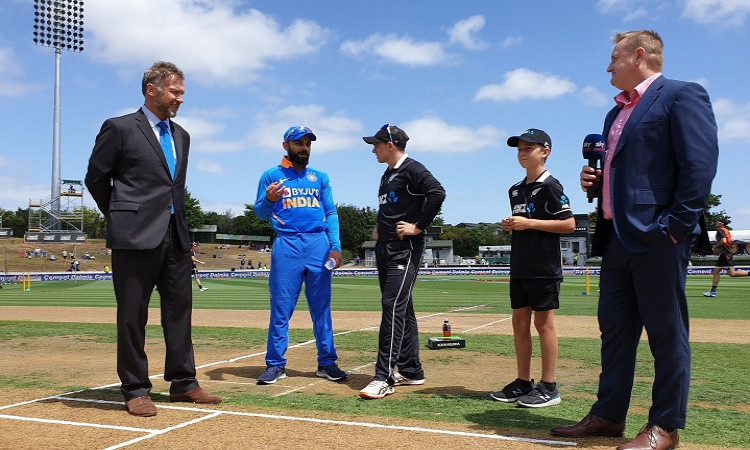India vs New Zealand toss
