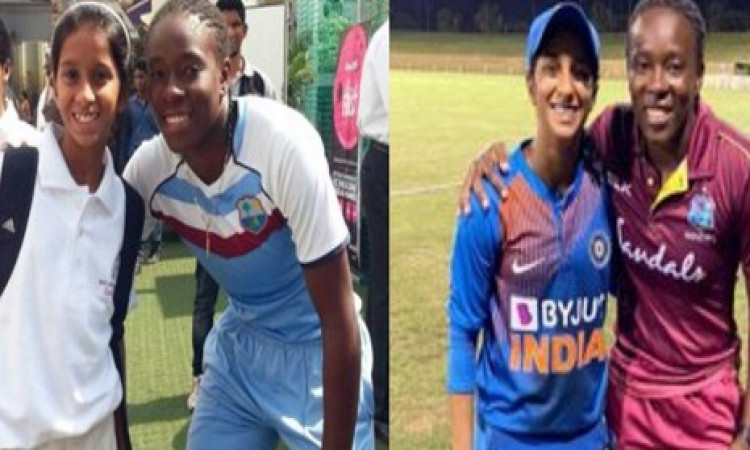 वेस्टइंडीज की महिला क्रिकेटर शकेरा सेलमन ने भारतीय क्रिकेटर जेम्मिहा रोड्रिगेज से हुई प्रभावित ! Ima