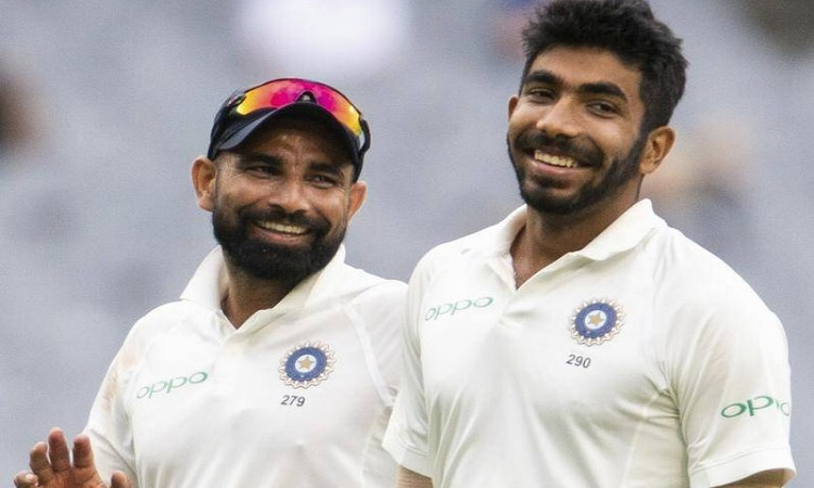 Jasprit Bumrah and Mohammed Shami