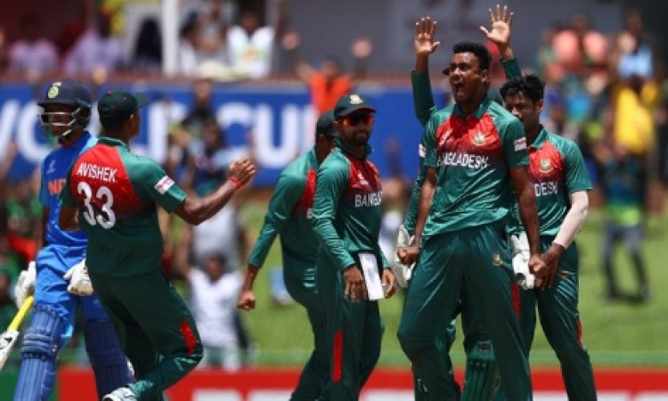 अंडर 19 वर्ल्ड कप फाइनल में भारतीय बल्लेबाज बांग्लादेश के सामने हुए धराशायी, बांग्लादेश को 178 रनों 