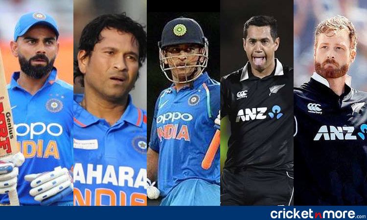 Top 5 batsmen Fastest to reach 4000 ODIs runs at home