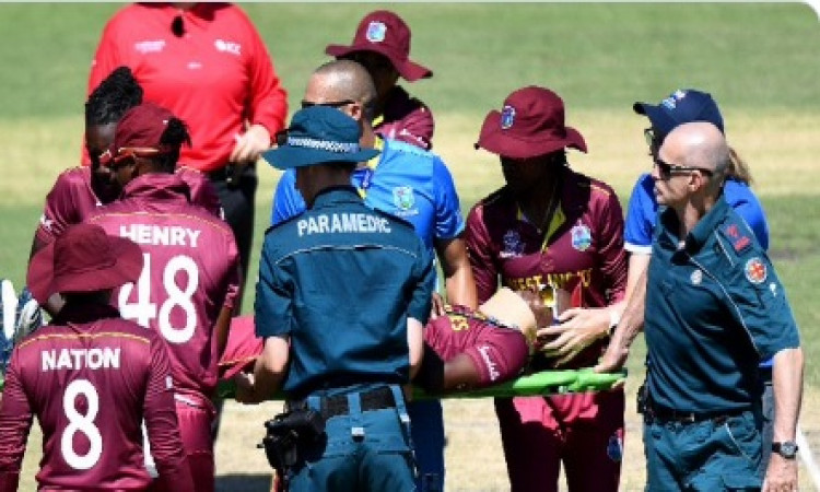 भारत Vs वेस्टइंडीज: महिला टी-20 वार्म- अप मैच के दौरान हादसा,  बुरी तरह से चोटिल, ले जाना पड़ा हॉस्प