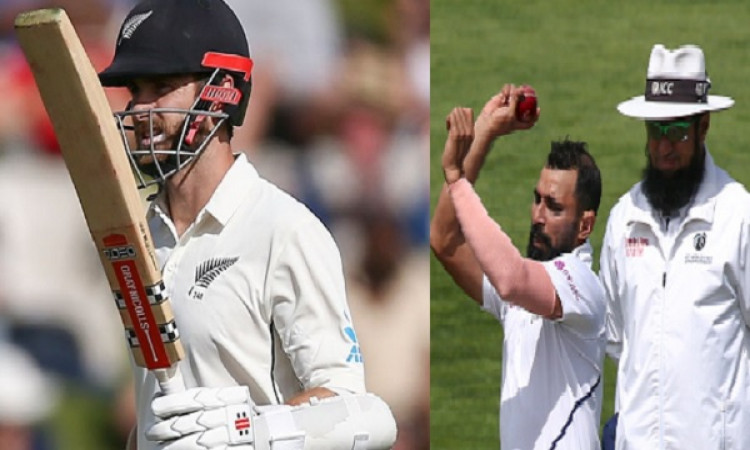 केन विलियमसन शतक से चूके, मोहम्मद शमी की गेंद पर रविंद्र जडेजा थमा बैठे कैच ! Images