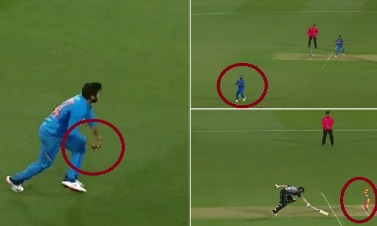 VIDEO कोहली ने कोलिन मुनरो को किया परफेक्ट अंदाज में रन आउट,  बल्लेबाज सिर पकड़कर लौटा पवेलियन ! Ima