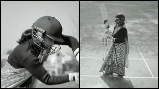 Cricket in saree Mitali Raj