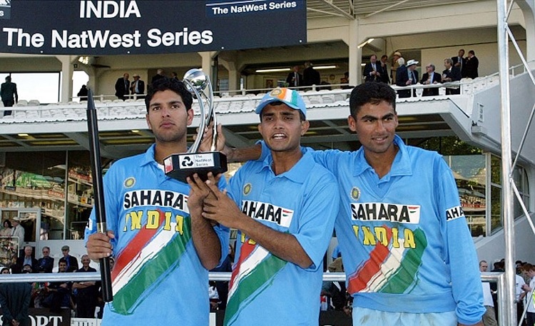आज ही के दिन युवराज सिंह, मोहम्मद कैफ ने लॉर्डस में भारत को दिलाई थी एतेहासिक जीत - On this day kaif yuvraj script historic natwest trophy win On Cricketnmore