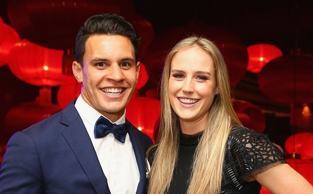 Ellyse Perry and Matt Toomua Ellyse Perry and Matt Toomua