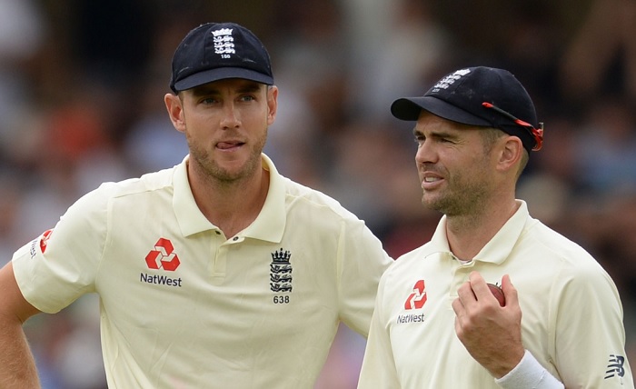 James Anderson and Stuart Broad James Anderson and Stuart Broad