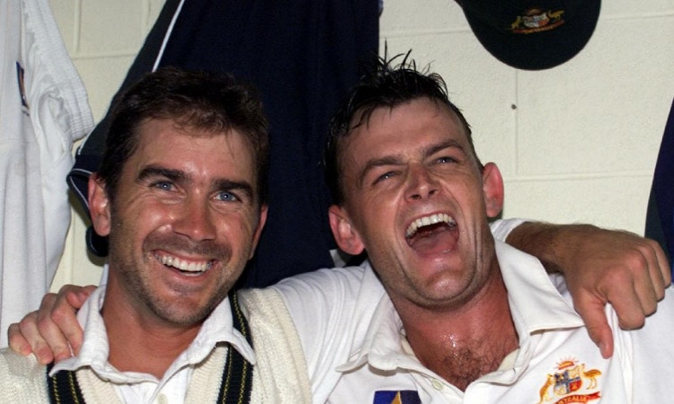Justin Langer and Adam Gilchrist