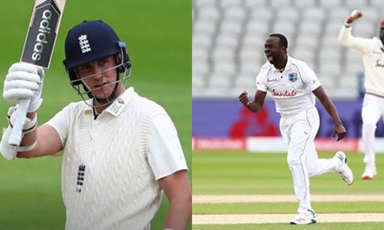 England vs West Indies third test 2nd day's statistical highlights 