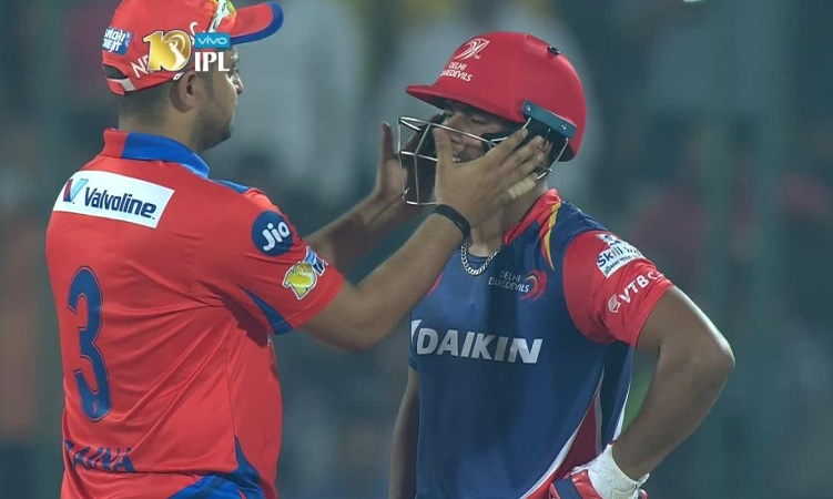 Suresh Raina and Rishabh Pant Suresh Raina and Rishabh Pant
