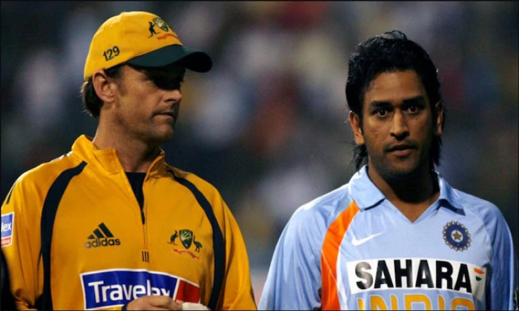 Dhoni and Gilchrist 