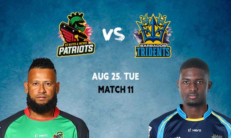 St Kitts and Nevis Patriots vs Barbados Tridents