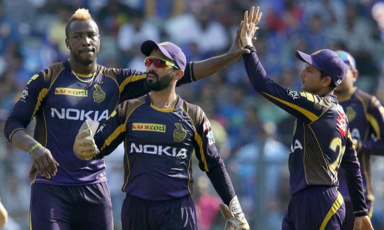 Dinesh Karthik And Andre Russell