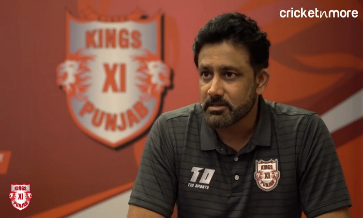 Kings XI Punjab Head Coach Anil Kumble