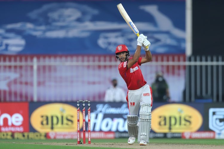 IPL 2020 KXIP v RR Mayank Agarwal