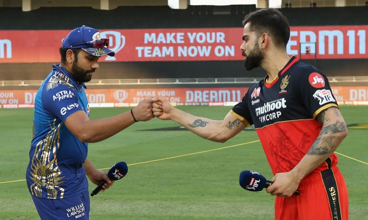 Mumbai opt to bowl first against RCB, Check Playing XI