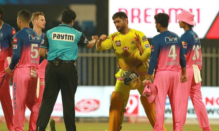  Rajasthan royals beat Chennai Super Kings by 16 runs