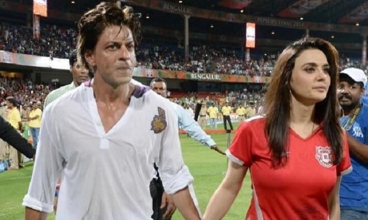 Shahrukh Khan and Preity Zinta