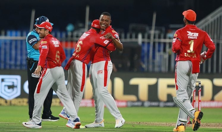 Sheldon Cottrell (KXIP V RR) Images in Hindi