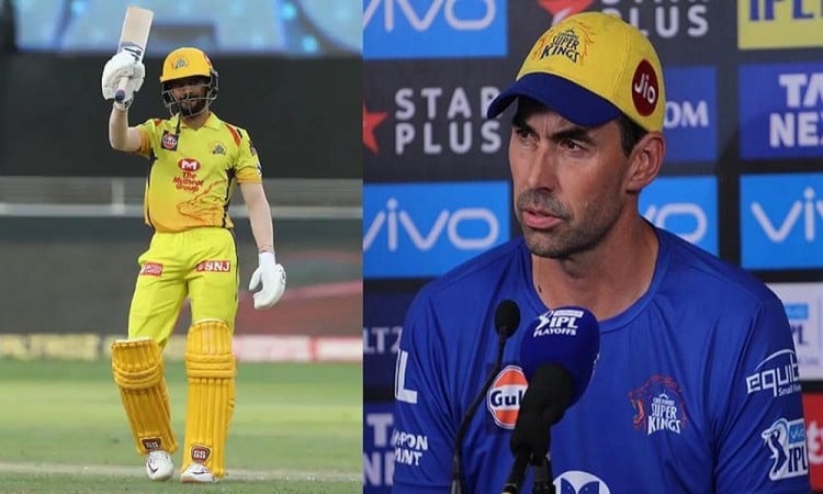 CSK coach Stephen Fleming thinks Ruturaj Gaikwad is the right player for team in hindi