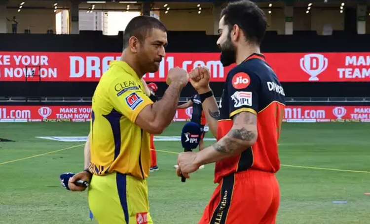 Royal Challengers Bangalore won the toss and opted to bat vs Chennai Super Kings Royal Challengers Bangalore won the toss and opted to bat vs Chennai Super Kings