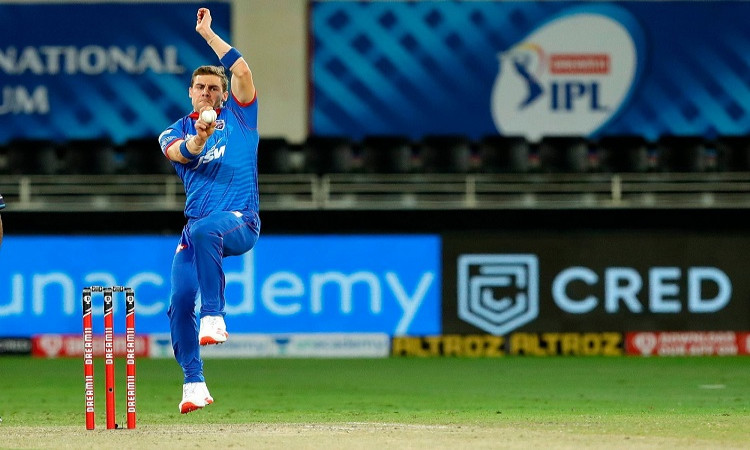 IPL 2020: DC's Nortje Smashes Speed Records In Fiery Opening Spell Against RR