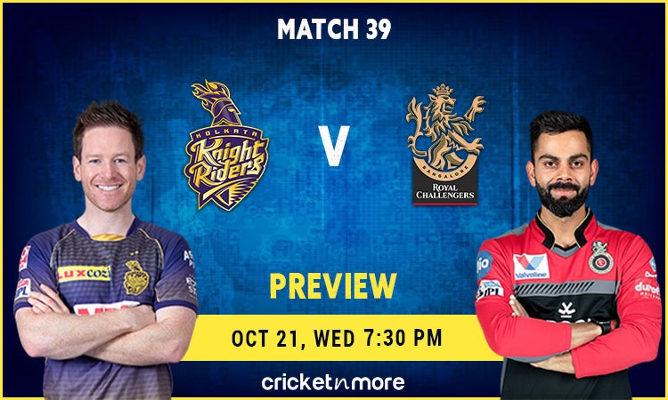 IPL 2020: Kolkata Knight Riders VS Royal Challengers Bangalore – Fantasy Cricket Tips, Prediction & 