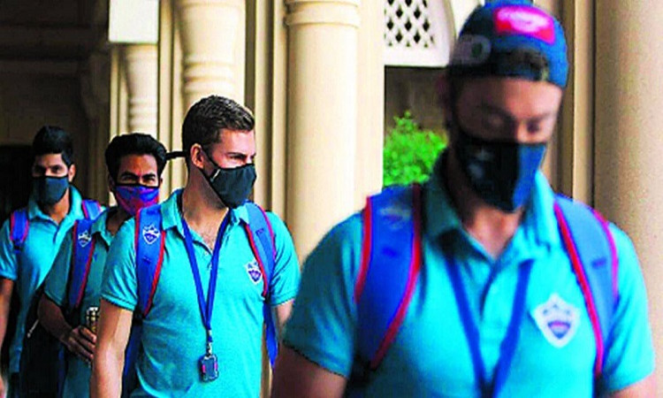 IPL 2020 Bluetooth tracker is being worn by players and support staff to ensure that nobody steps ou