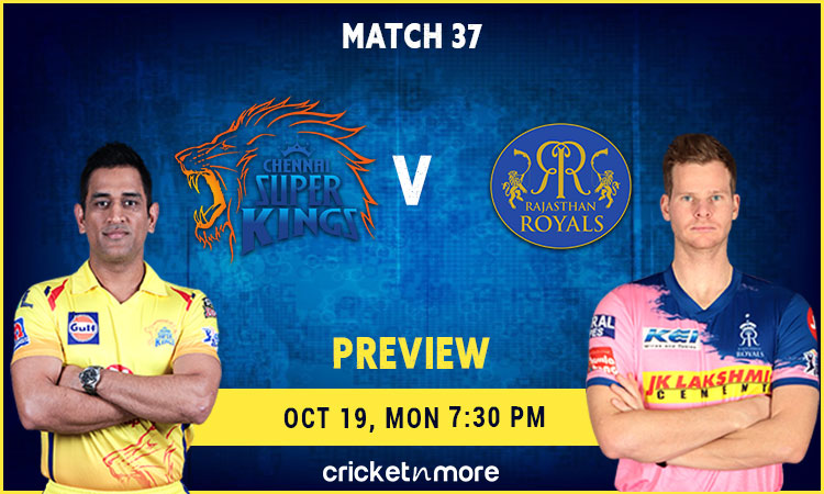 IPL 2020: Chennai Super Kings VS Rajasthan Royals – Fantasy Cricket Tips, Prediction & Pitch Report