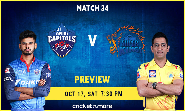 IPL 2020: Delhi Capitals VS Chennai Super Kings – Fantasy Cricket Tips, Prediction & Pitch Report