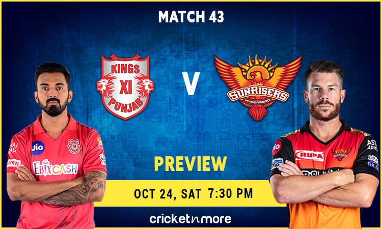 Kings XI Punjab vs Sunrisers Hyderabad Preview and Probable XI